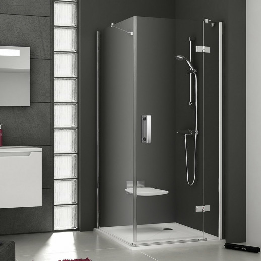 RAVAK SmartLine 9SPA0A00Z1 жесткая душевая стенка SMPS-100 правая, блестящий/транспарент/стекло
