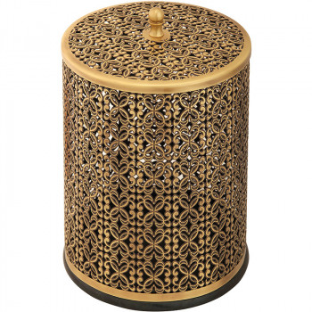 Ведро для мусора 5л Migliore Complementi 24254, бронза