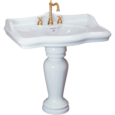 Раковина Migliore Impero 90 20789 белая прямоугольная