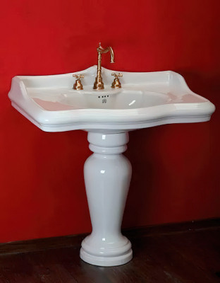 Раковина Migliore Impero 90 20789 белая прямоугольная