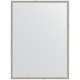 Зеркало настенное Evoform Definite 78х58 BY 0639 в багетной раме Витое серебро 28 мм  (BY 0639)
