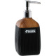 Дозатор жидкого мыла Fixsen Black Wood FX-401-1 черный настольный  (FX-401-1)