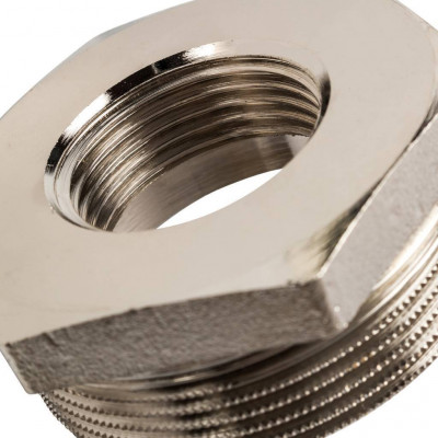 Футорка резьбовая STOUT никелированная 2"X1" SFT-0029-000021