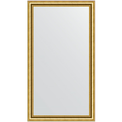 Зеркало настенное Evoform Definite 136х76 BY 1106 в багетной раме Состаренное золото 67 мм
