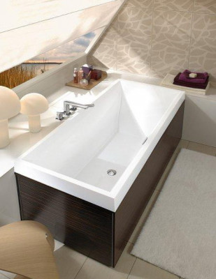 Villeroy & Boch Squaro UBQ170SQR2V-96 ванна, 170см х 75см, кварил, старвайт