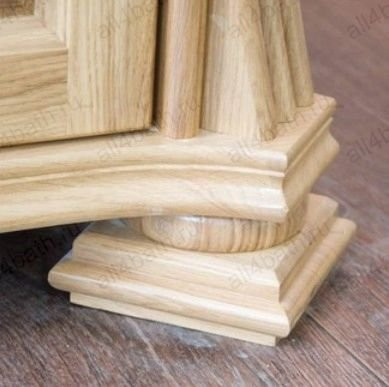 Аллигатор-мебель Classic 90D (цвет L) комплект мебели для ванной из массива дерева