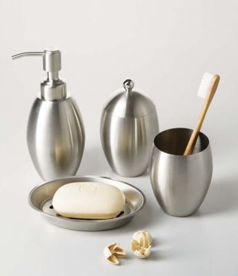 WasserKRAFT Ruwer K-6779 косметическая банка, нержавеющая сталь