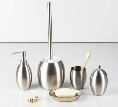 WasserKRAFT Ruwer K-6779 косметическая банка, нержавеющая сталь