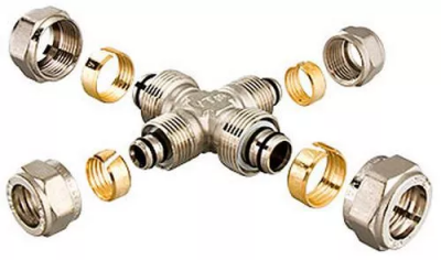 Крестовина обжимная 26х20х26х20 VALTEC (VTm.341.N.262026)