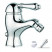Nicolazzi Classica 3403 CR 33 смеситель для биде с д/к, хром/ручка Cristallo