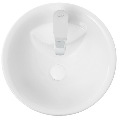 Раковина WeltWasser Telbach 007S GL-WT 42 10000005490 белый круглая