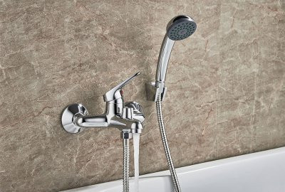 Смеситель для ванны Ledeme L3013 H13 однорычажный хром