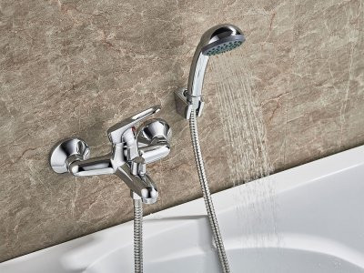 Смеситель для ванны Ledeme L3013 H13 однорычажный хром