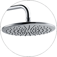 WasserKRAFT A14401 душевой комплект со смесителем для ванны, хром