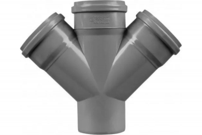 Крестовина HTDA 110/110/110/67° для внутренней канализации (115900) Ostendorf
