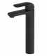 Смеситель для раковины высокий D&K Venice Gondola (DA1022018), латунь, черный, матовый  (DA1022018)