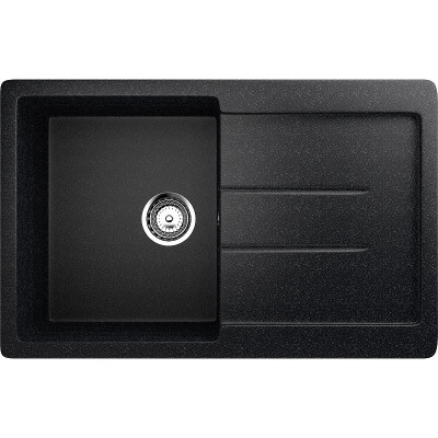 Кухонная мойка Ulgran Classic U-507-302 прямоугольная 770х495х190 одна чаша с правым крылом песочная