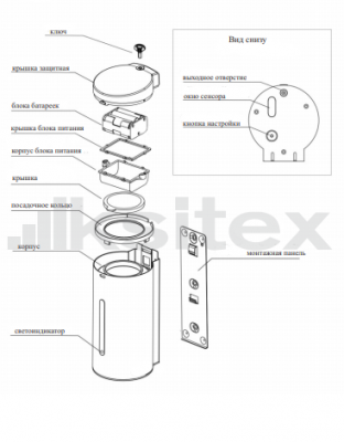 Ksitex ASD-650S автоматический дозатор жидкого мыла