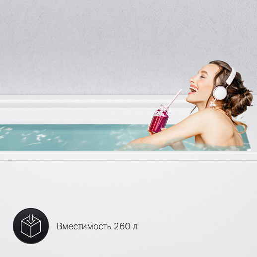 Акриловая ванна AM.PM Inspire V2.0 прямоугольная 180x80 без гидромассажа