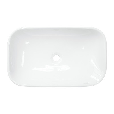 Раковина-чаша Sanita Luxe Infinity 60 INFSLWB01 белая прямоугольная