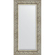 Зеркало настенное Evoform Exclusive 120х60 BY 3502 с фацетом в багетной раме Барокко серебро 106 мм  (BY 3502)