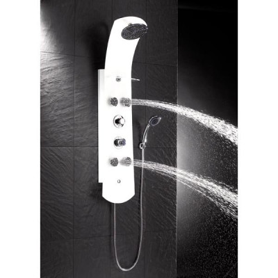 VALENTIN I-Deco Nautilus 499000 408 00 душевая панель, белая/хром