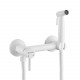 Гигиенический душ со смесителем Shevanik S107C, белый  (S107C)