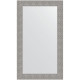 Зеркало настенное Evoform Definite 120х70 BY 3215 в багетной раме Чеканка серебряная 90 мм  (BY 3215)