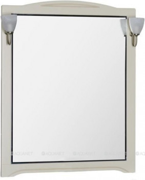 Зеркало в ванную Aquanet Луис 90 бежевый подвесное (00173219)
