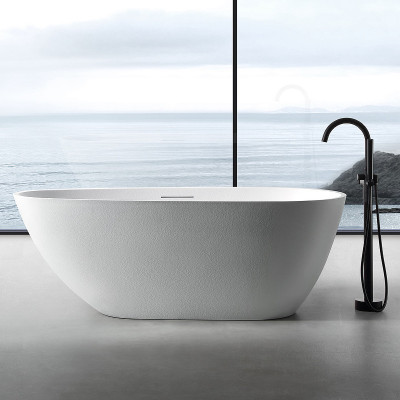 Ванна из искусственного камня Abber Dortmund 170x75 AM9911 белая без г-ажа овальная 170 л