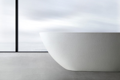 Ванна из искусственного камня Abber Dortmund 170x75 AM9911 белая без г-ажа овальная 170 л