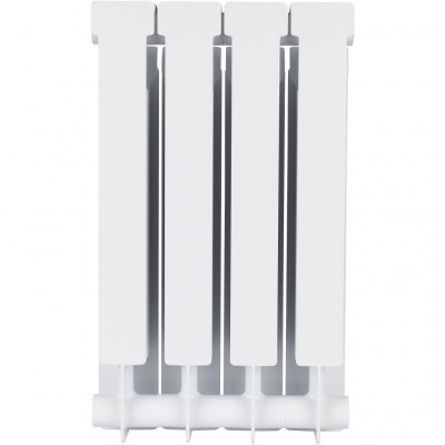 Радиатор биметаллический боковое подключение (белый RAL 9016) STOUT ALPHA 500 4 секций (SRB-2310-050004)