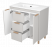 Тумба напольная Brevita Risacca Crema 90 серая (RIS-06090-0342Я) с раковиной