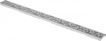 TECEdrainline Декоративная решетка "lines", нержавеющая сталь, сатин, для душевого канала, прямая 1200 (601221)