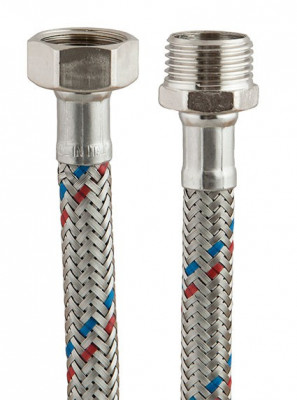 Подводка для воды Flexitaly DN 8 1/2" г-ш (50см)