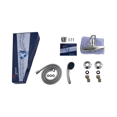 Смеситель для душа Plstart PL2006, хром