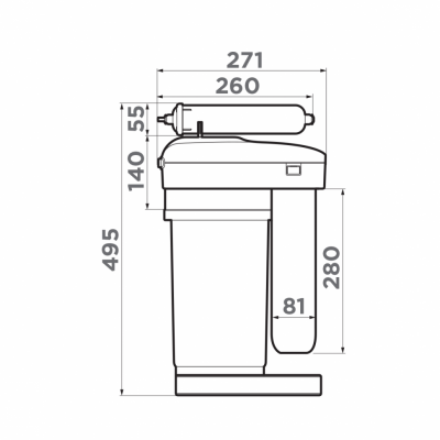 Сменный модуль OMOIKIRI PURE DROP 2.1.4 (4998004)