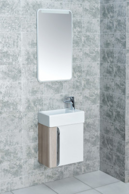 Зеркало Aquaton Вита (1A221902VT010), белый, настенное