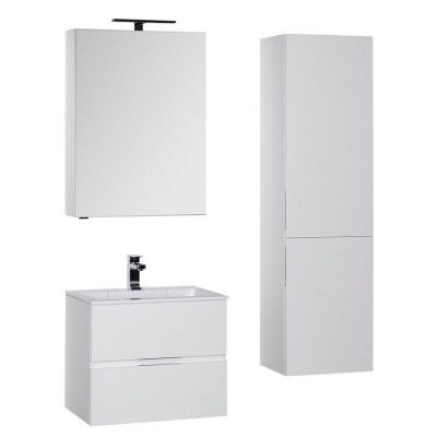 Aquanet Алвита 70 тумба с раковиной, белый