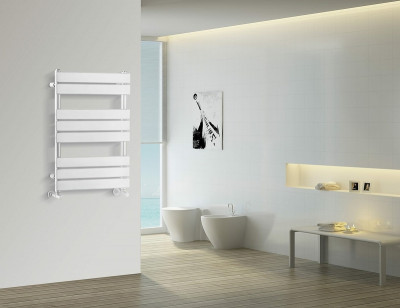 Полотенцесушитель водяной Boheme Venturo 720-MW Matt White (белый матовый)