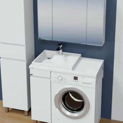 Раковина над стиральной машиной СаНта Юпитер 90 L (900128)