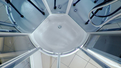 Душевая кабина Timo Standart 80x80 T-1180 с гидромассажем четверть круга