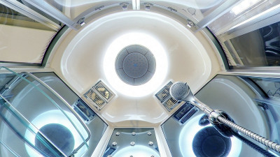 Душевая кабина Timo Standart 80x80 T-1180 с гидромассажем четверть круга