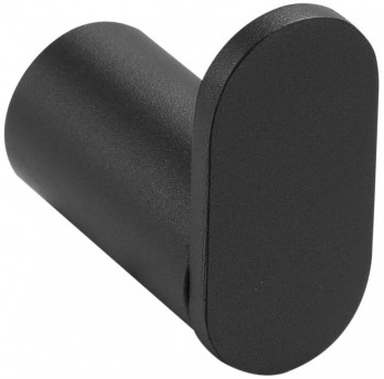 Крючок для ванной Mediclinics Aura AI1318B, нержавеющая сталь, цвет: матовый черный