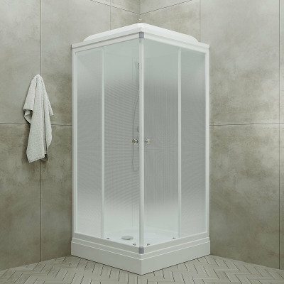 Душевая кабина Triton сатин-К 90x90 А Щ0000058486 квадратная