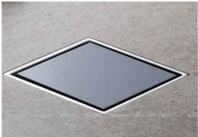 Трап для душа Pestan Confluo Standard Ceramic 4 13000088  Нержавеющая сталь / Пластик