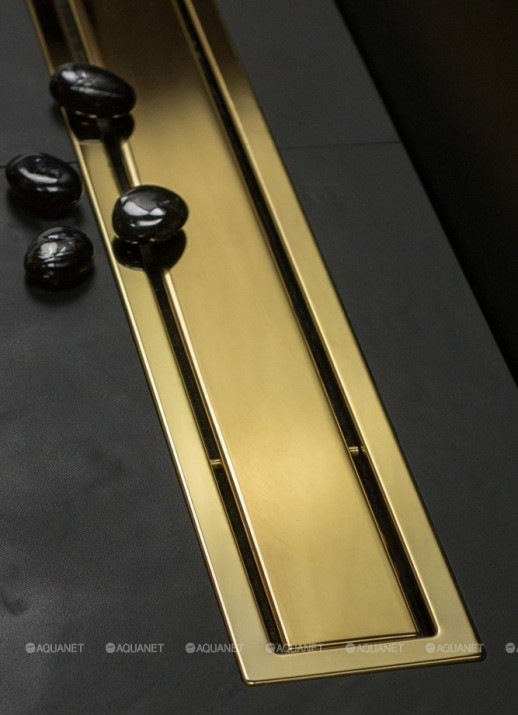 Душевой лоток Pestan Confluo Premium Gold Line 13100167, 950мм Нержавеющая сталь / ABS-пластик