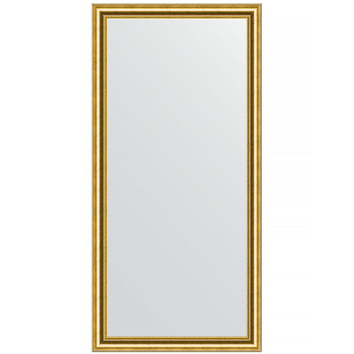 Зеркало настенное Evoform Definite 156х76 BY 1121 в багетной раме Состаренное золото 67 мм