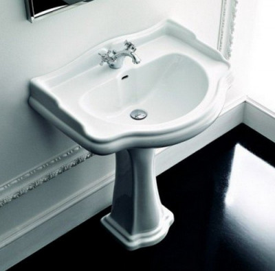 MIGLIORE BELLA 20605 раковина тюльпана, 55 см, керамика, белый