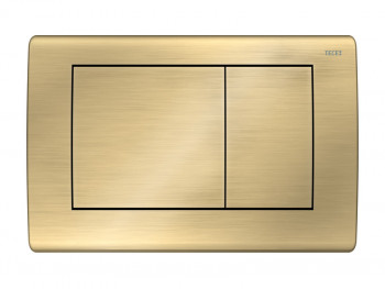 TECEplanus Панель смыва унитаза для двойной системы смыва, материал металл, цвет панели состаренная латунь (9240366)